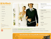 Tablet Screenshot of medienservice-weissbach.de